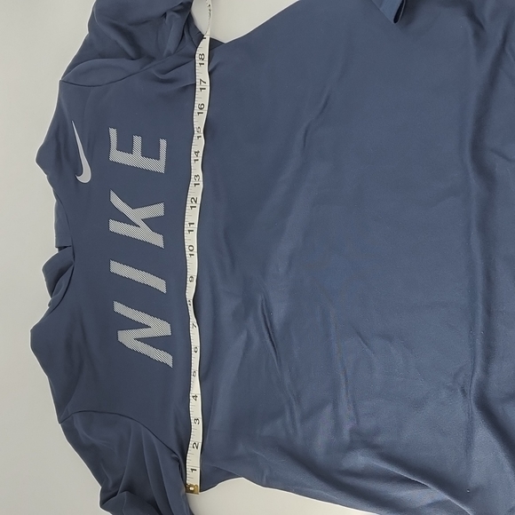 Nike Dri Fit Hooded Long Sleeve Shirt Running Small - Picture 5 of 9